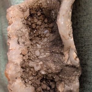 Agate With Drusy Crystals #4